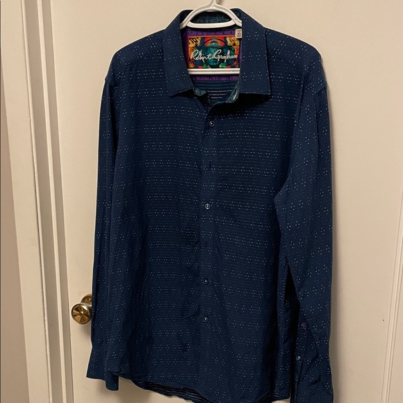 Robert Graham Other - Robert Graham Blue Button Down Shirt Size XL